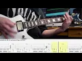 Toxic Garbage Island - Gojira - Guitar Cover and Tab [Instrumental]