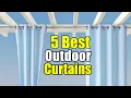 Best Waterproof Outdoor Curtains