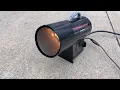 OldGuyDIY Likes 70 Thermoheat Portable Propane Heater 30-60 00 BTU Runs On Grill LP Tank Review