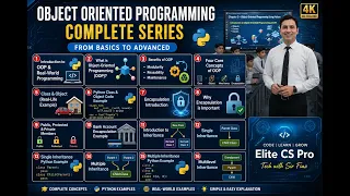 Object-Oriented Programming OOP Complete Series in Python Chapter 3
