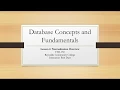 Lesson 4 Database Normalization Overview