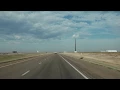 Driving from Salina Kansas to Denver Colorado via I-70 Flatlands to the Rockies