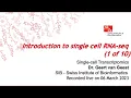 Single cell transcriptomics - Introduction to single cell RNA-seq 1 of 10