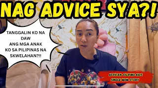 NAG ADVICE NA WAG NA PAG-ARALIN MGA ANAK KO SA PINAS🔥🔥 TAKOT MA JUDGE AT PAGTSISMISAN NG TAO?!‼️