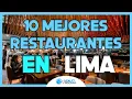 LIMA BEST RESTAURANTS 2023