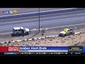 Murder kidnapping suspect shot at end of pursuit in Hesperia
