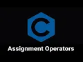 Assignment Operators in C Programming Operators Tamil Prof Antony Vijay