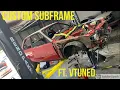 Building an e30 m3 conversion part 6 Building a custom subframe frame Ft Vtuned