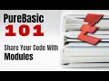 Share your code with modules - PureBasic 101