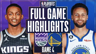KINGS at WARRIORS FULL GAME 4 HIGHLIGHTS April 23 2023