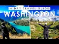 WASHINGTON STATE 6 DAY ROAD TRIP ITINERARY BEST THINGS to DO EAT SEE Travel Guide