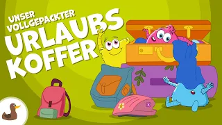🧳 Unser vollgepackter Urlaubskoffer | Urlaubslieder | Kalle Klang & Die Flohtöne | Sing Kinderlieder