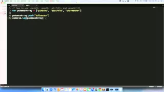 How to use push pop shift and unshift in JavaScript