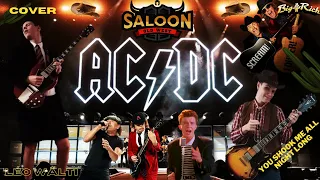 Download AC/DC - You Shook Me All Night Long Cover by Léo Wälti (Medley with Rick Astley and Big\u0026Rich) MP3