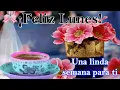 Buenos dias con imagenes bonitas Feliz lunes e inicio de semana feliz semana con este mensaje