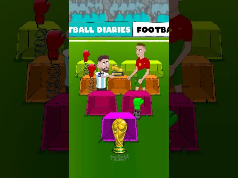 Don't Pick the Wrong Box! Messi vs Ronaldo 😱⚽ #football #challenge #shorts