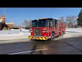 Brooklyn Park Engine 3 Responding with North Ambulance