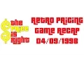 Retro Price is Right Pricing Game Recap - April 9 1998 TPIR s 5 000th show
