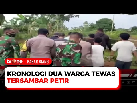 Berteduh saat Hujan, Dua Warga Gowa Tewas Tersambar Petir