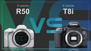 Canon EOS R50 Vs Canon EOS Rebel T8i 850D Kiss X10i 