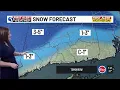 FORECAST Tuesday is a First Alert Weather Day for potential measurable snowfall