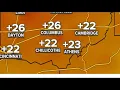 A MUCH warmer Tuesday