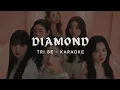 Download Lagu TRI.BE - DIAMOND (KARAOKE LYRICS)