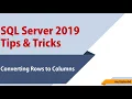 Converting rows to column in sql server