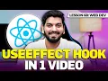 Learn useEffect HOOK in depth Complete Web Development Course