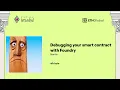 Mantle Debugging your smart contract with Foundry