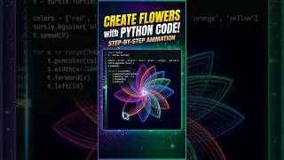I Created a Flower Animation in Python