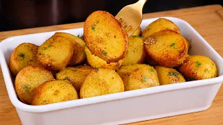 Have potatoes and garlic at home? Make them this way in just a few minutes!