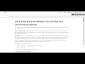 AWS Academy Cloud Foundations - Lab 6 Scale Load Balance your Architecture