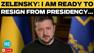 LIVE | Zelensky 'Ready' to Quit as President in Exchange for Ukrainian NATO Membership | Russia War