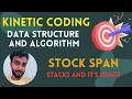 Stock Span Stacks Data Structure Algorithms Java Programming