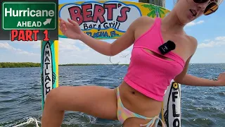 Ep. 182, ⛵️ Sailing Into the Path of a HURRICANE🌀Matlacha Florida