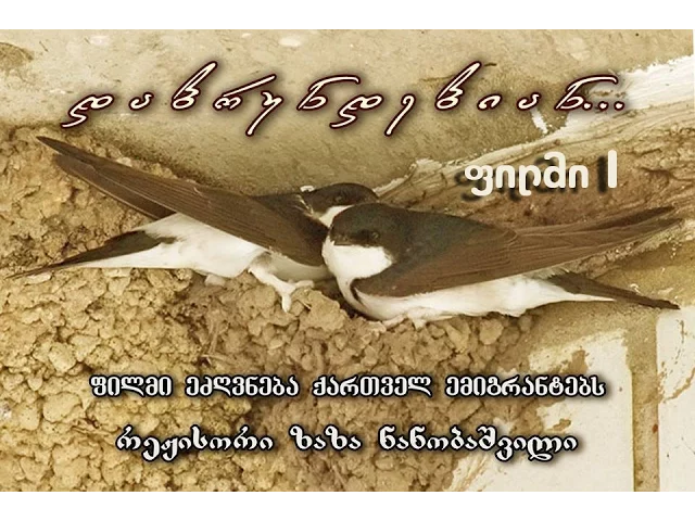 "დაბრუნდებიან" - 1 ფილმი | ნახეთ და ანახეთ ყველა ემიგრანტს!