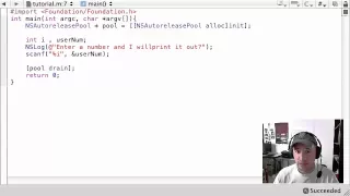 Objective C Programming Tutorial 13 scanf and increment operators YouTube