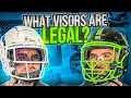 What Football Visors are Legal Football Visor Rules for NFL NCAA and Amateur