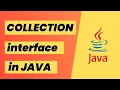 Collection Interface in Java Collection interface methods Java collection interface