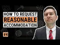 How to Request a Reasonable Accommodation -