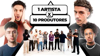1 ARTISTA X 10 PRODUTORES (VERSÃO TRAP) | FLOW KEY CHALLENGE