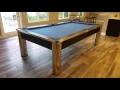 Imperial Spectrum Pool Table with Electric Blue Felt