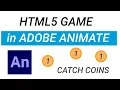 HTML5 GAME in ADOBE ANIMATE CC 2021 - ANIMATE and JAVASCRIPT TUTORIAL