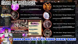 Download SAM 46 MIRAGE | INDRA MR LVL 1 VS SOME GIANT BOSS | NXB NV #HajiNxB MP3