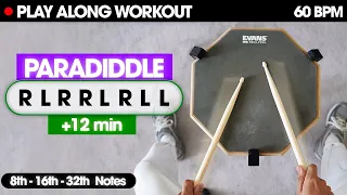 practice your paradiddles with this video 8th 16th 32nd notes 