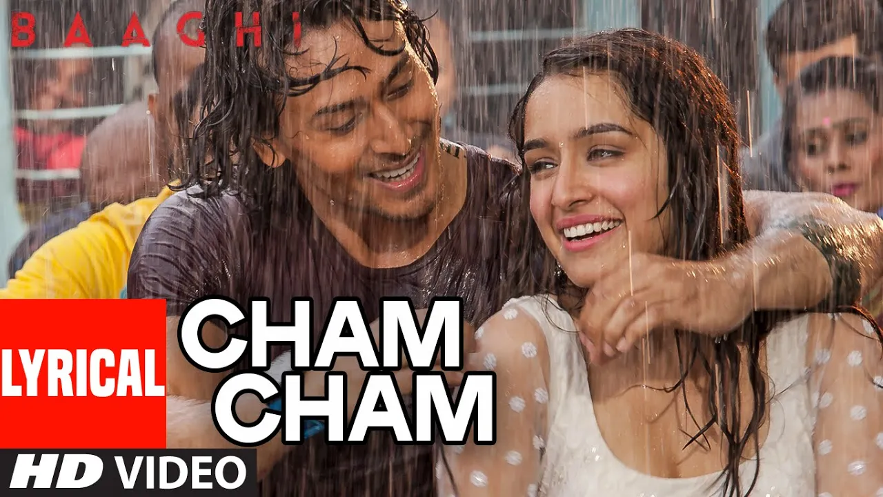 Cham Cham LYRICAL Video | BAAGHI | Tiger Shroff, Shraddha Kapoor | Meet Bros, Monali Thakur