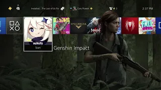 The Last Of Us Part 2 Ellie Theme Free PS4 Theme 