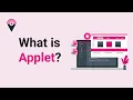 What is Applet in simple words