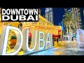 Download Lagu Downtown Dubai Complete Night Walk | 4K | Dubai Tourist Attraction